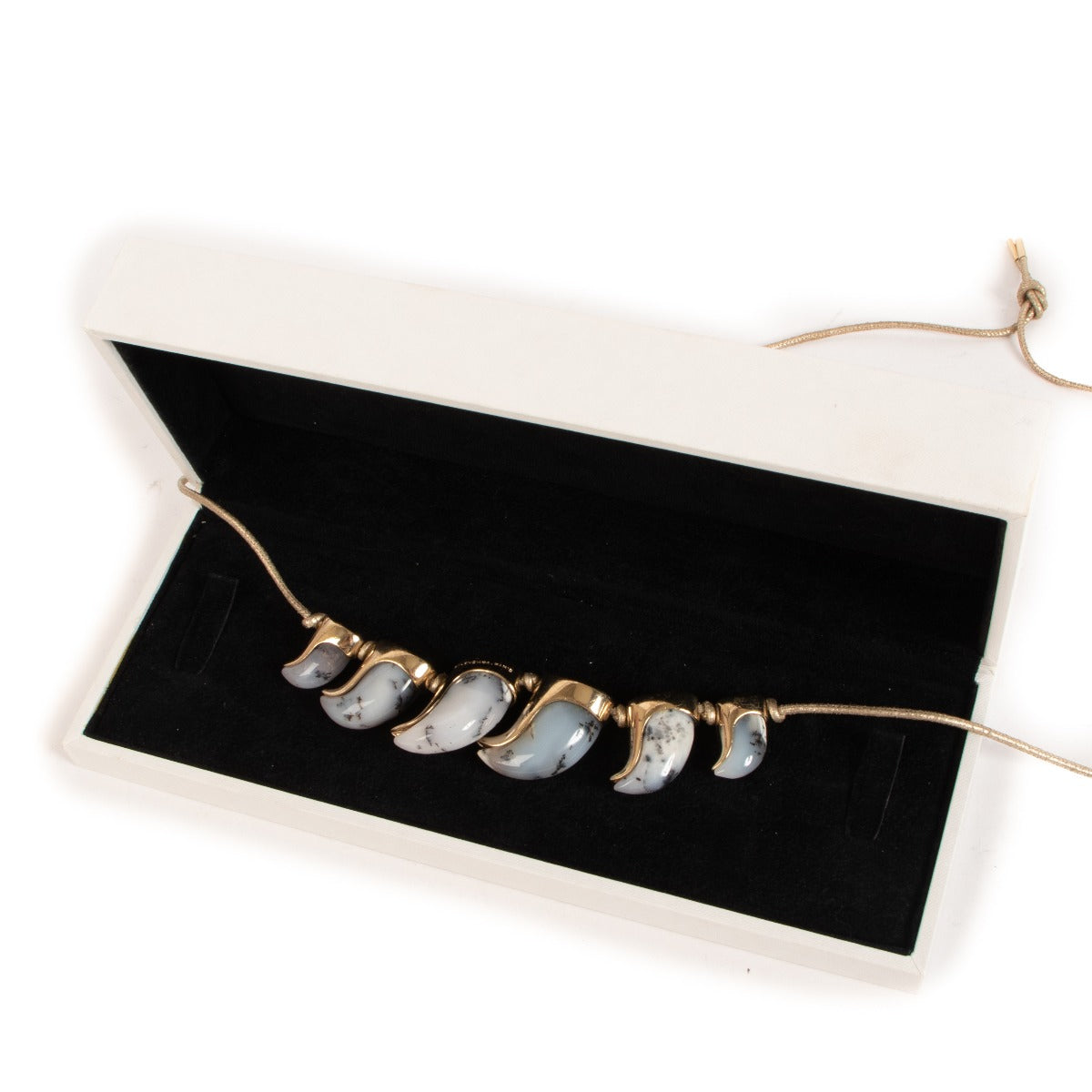 Balenciaga 2010 Shark Tooth Necklace