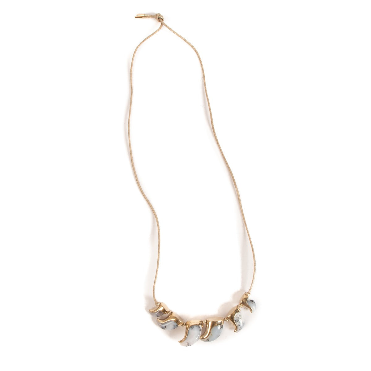 Balenciaga 2010 Shark Tooth Necklace