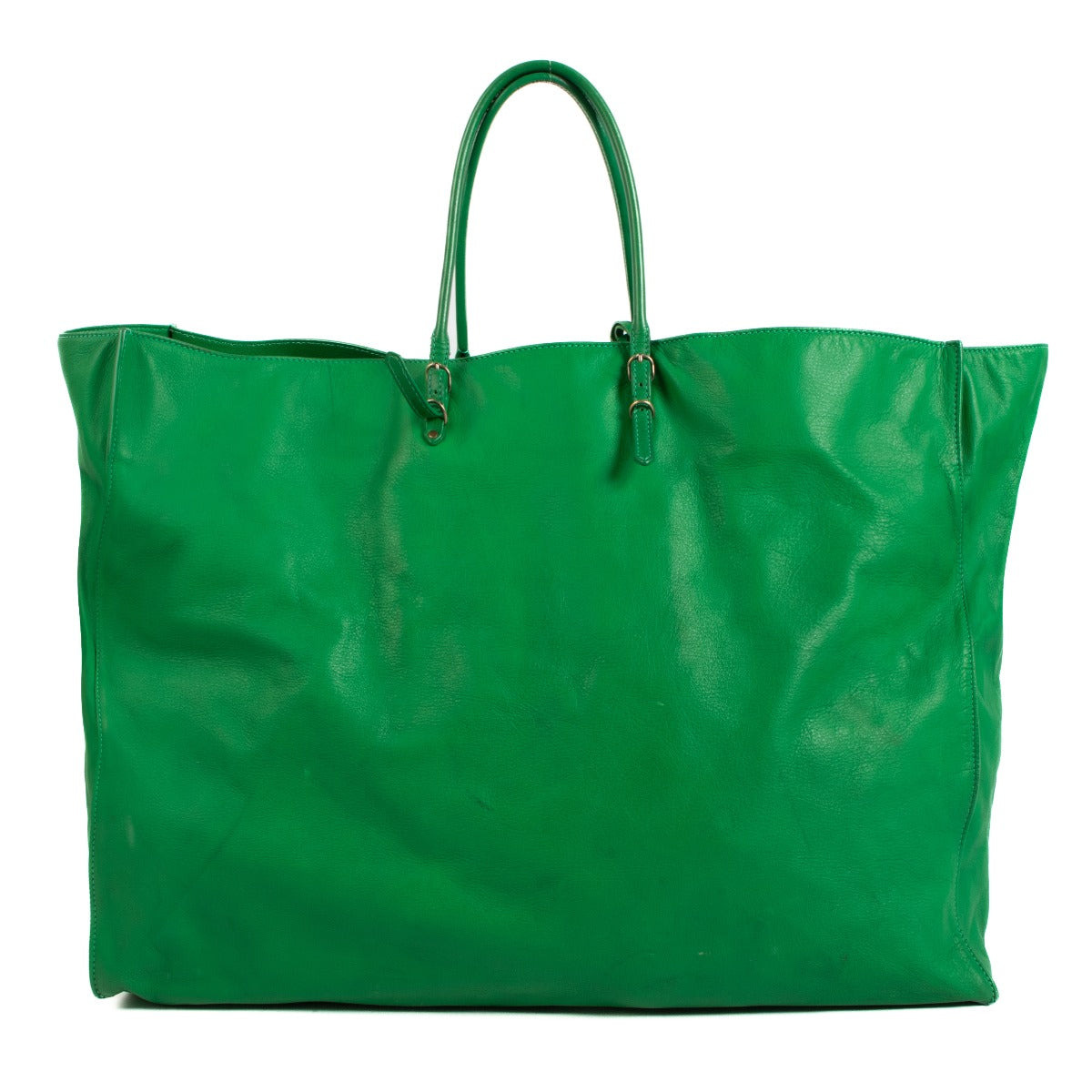 Balenciaga Groene Papier XL Tote Bag