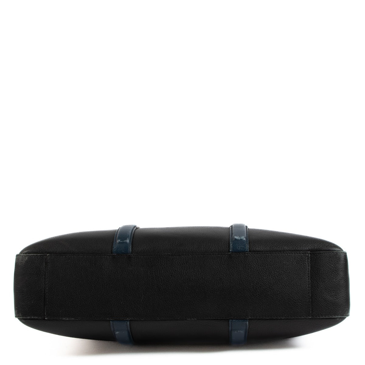 Delvaux President Black Sellier Bicolore Mallette