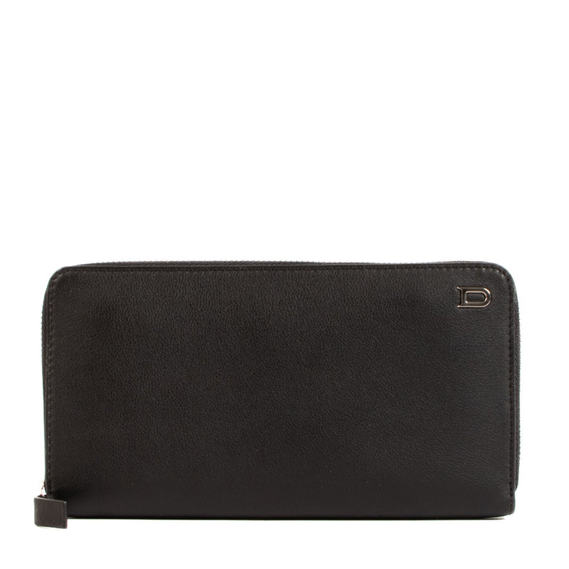 Delvaux Accordéon Black Allure Long Wallet