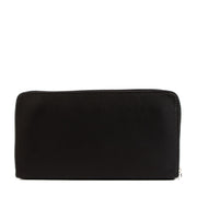 Delvaux Accordéon Black Allure Long Wallet