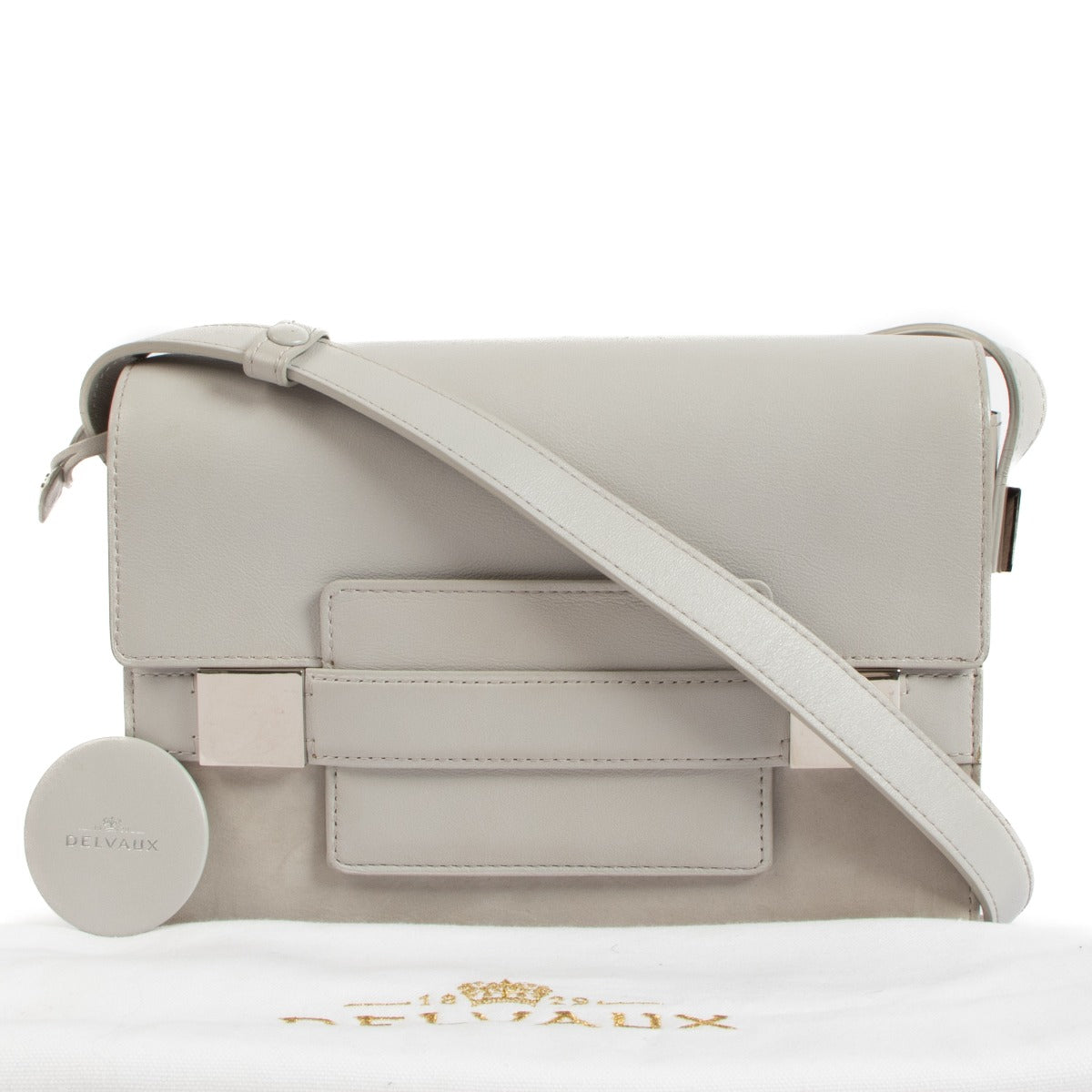 Delvaux Madame Lin Polo/Calf Velour/Vernis