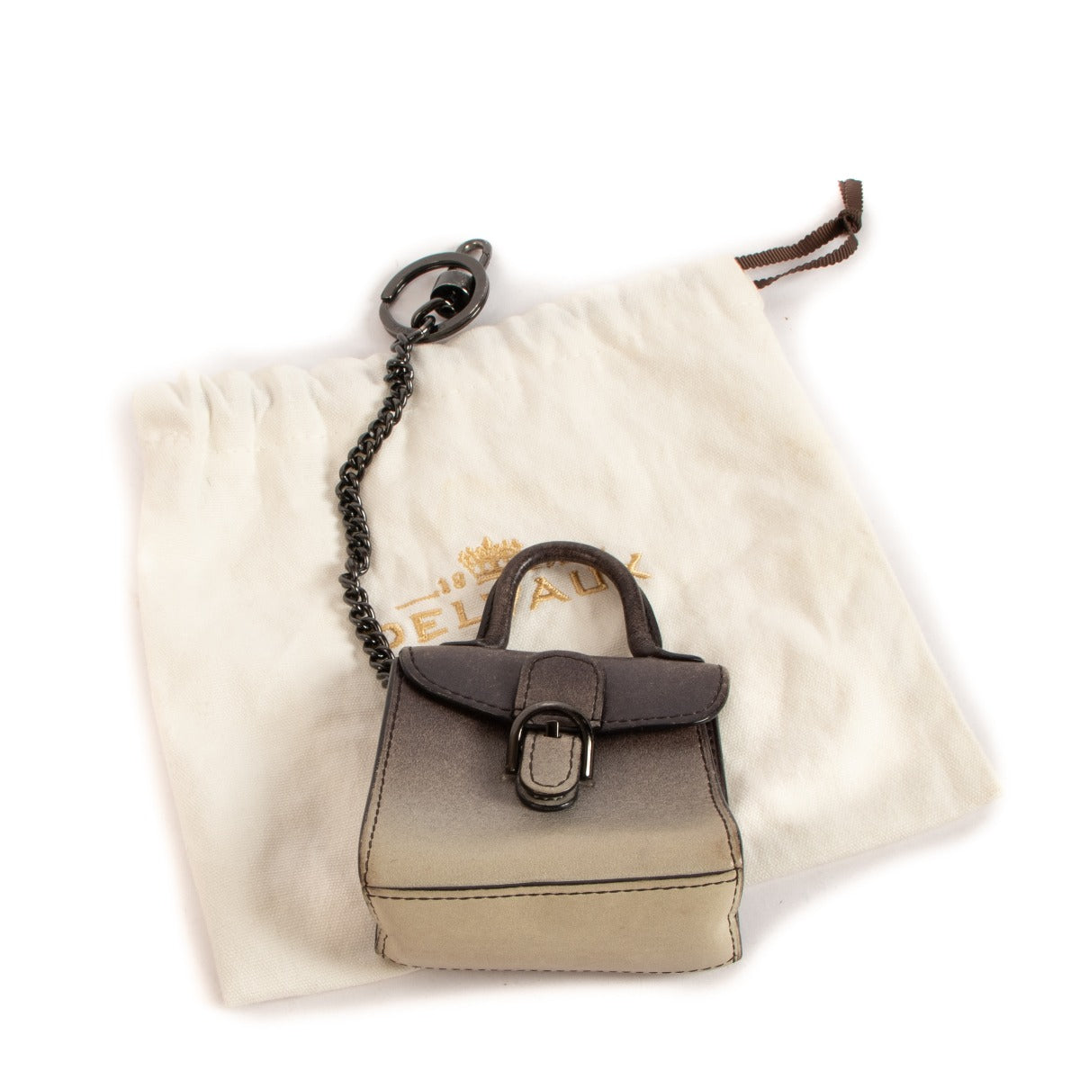 Delvaux Ombre Brillant Keychain/Bag Charm