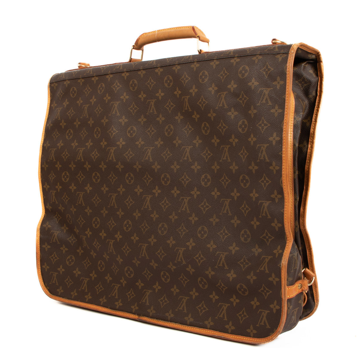 Louis Vuitton Monogram Canvas Vintage Portable Garment Bag for all your fashion adventures