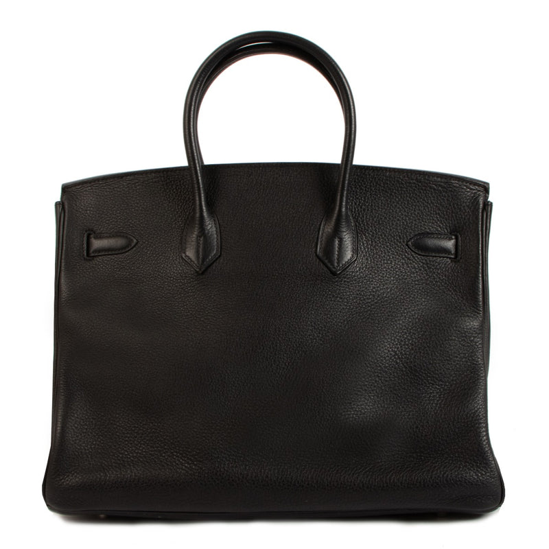 Hermès 2006 Birkin 35 Black Taurillon Clemence