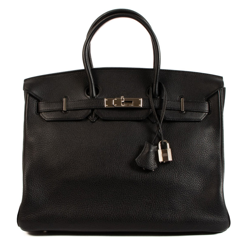 Hermès 2006 Birkin 35 Black Taurillon Clemence
