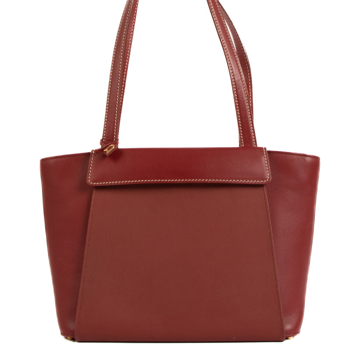 Delvaux Mirage Red Trotteur Shoulder Bag