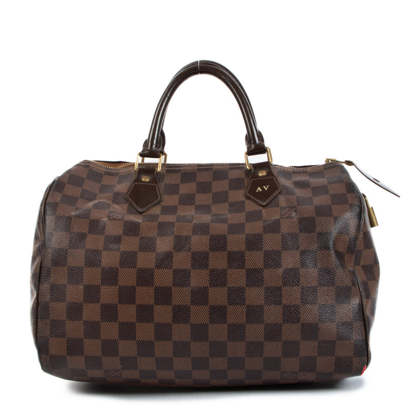 Louis Vuitton Speedy 30 Damier Ebene