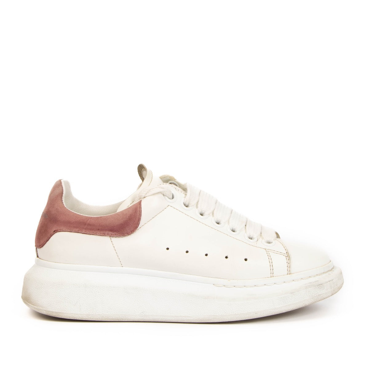 shop 100% authentic second hand Alexander McQueen White Oversized Sneakers - Size 37 on Labellov.com