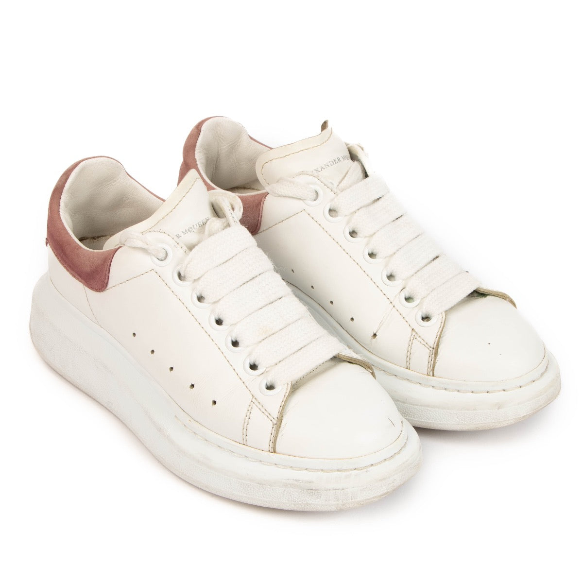 shop 100% authentic second hand Alexander McQueen White Oversized Sneakers - Size 37 on Labellov.com