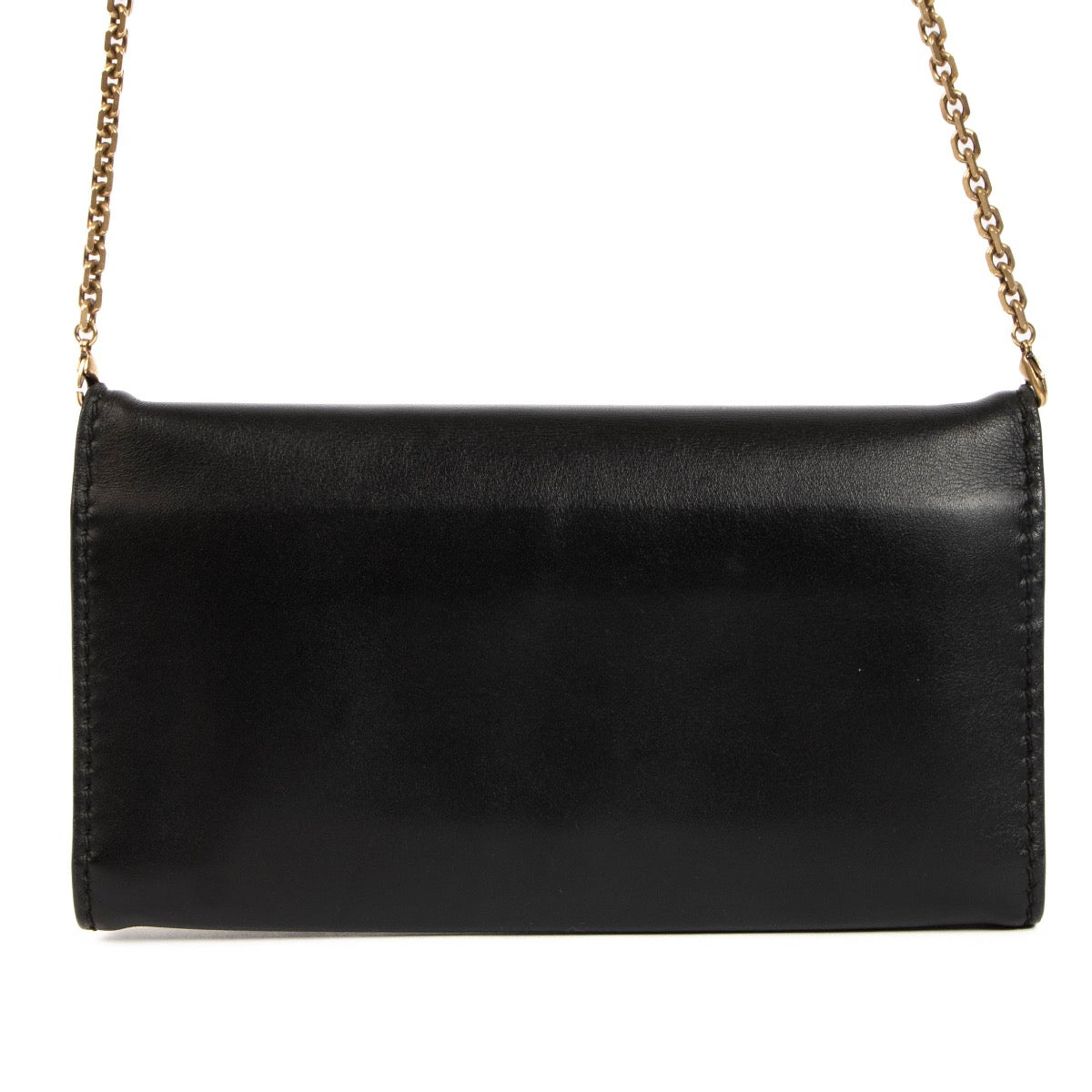 shop 100% authentic second hand Christian Dior D-Fence Black Wallet On Chain on Labellov.com