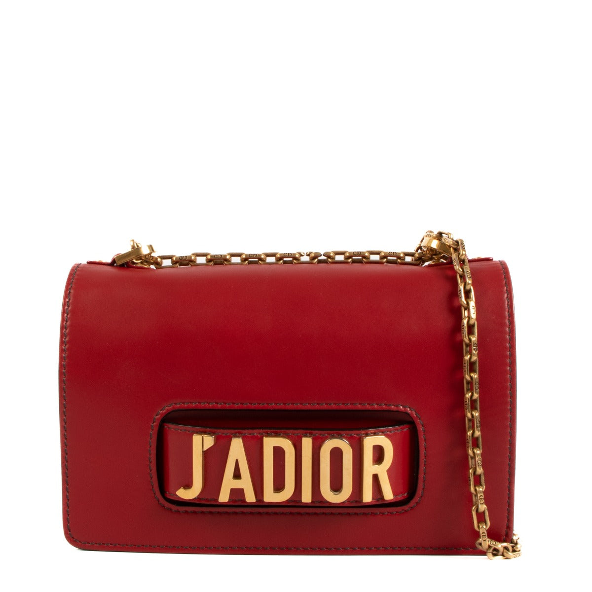 Christian Dior Red J'adior Flap Bag