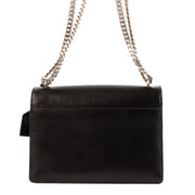 Shop SECOND HAND pre-owned Saint Laurent Sunset Medium Black Chain Bag on www.labellov.com