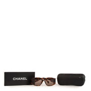 Chanel 0003 Tortoise Quilted CC Vintage Sunglasses