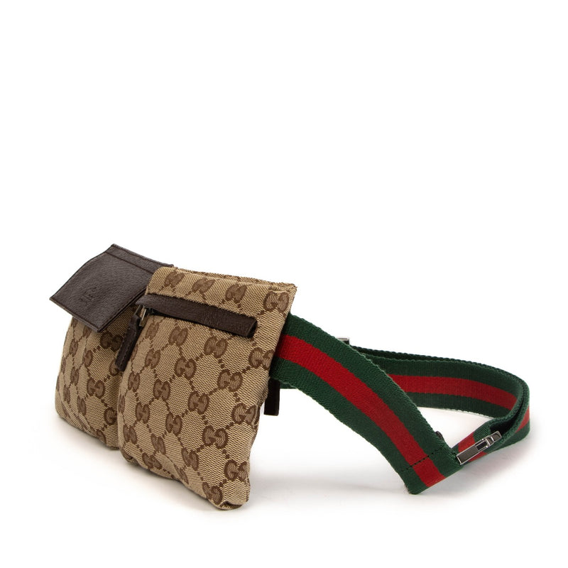 shop 100% authentic second hand Gucci GG Canvas Mini Belt Bag on Labellov.com