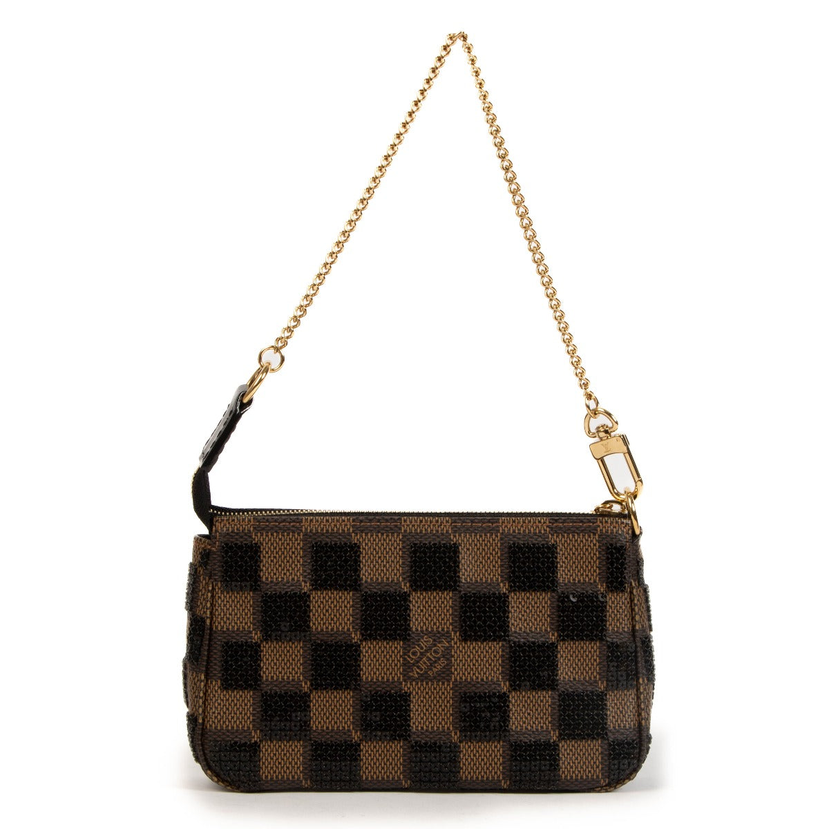 Louis Vuitton 2013 Sequin Damier Paillettes Mini Pochette Accessoires