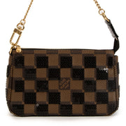 Louis Vuitton 2013 Sequin Damier Paillettes Mini Pochette Accessoires