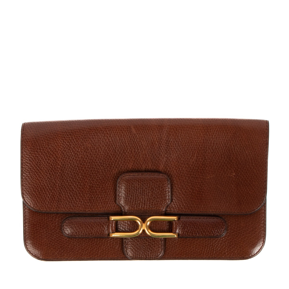 Delvaux Brown Leather Escudo Wallet