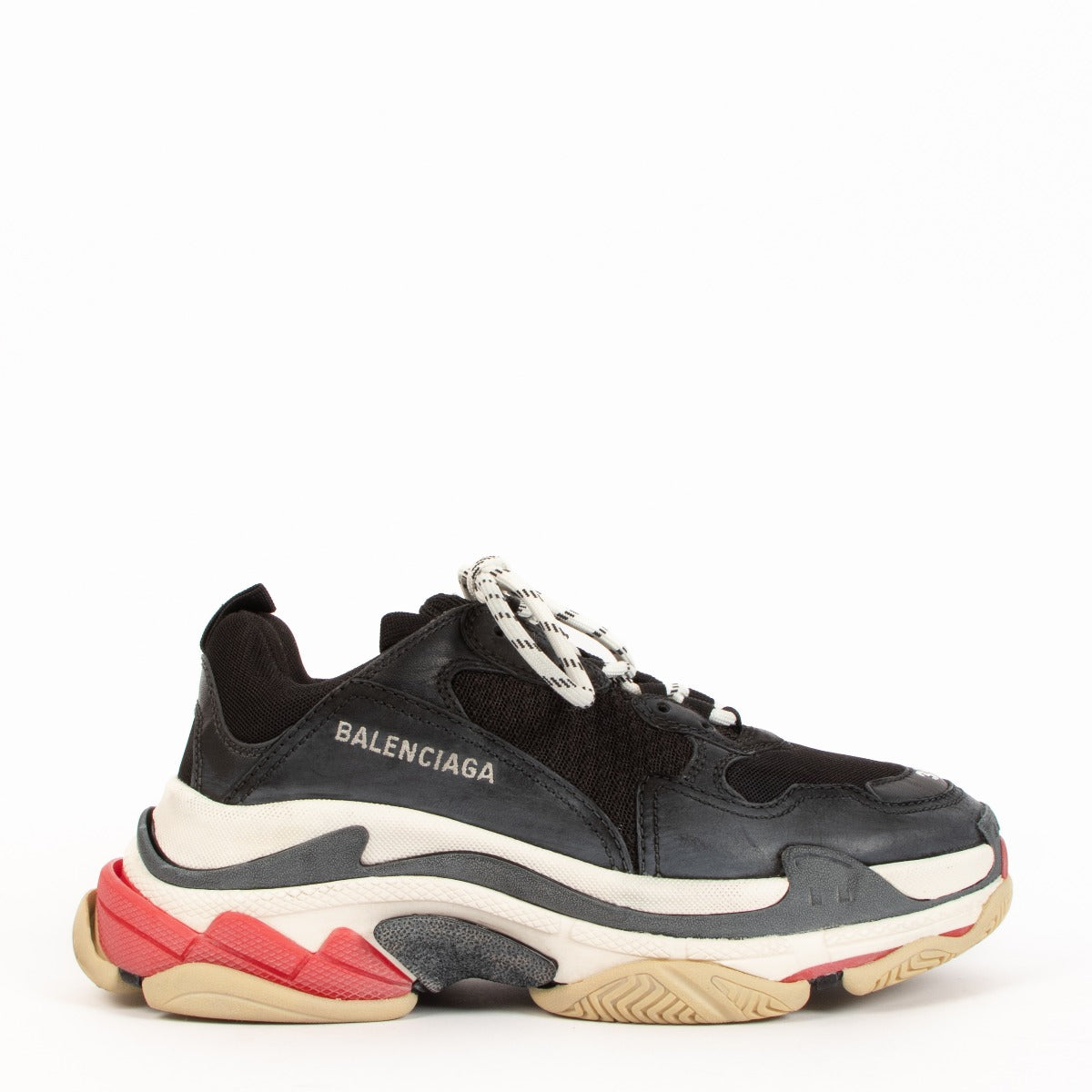 Balenciaga Black Triple S Sneakers