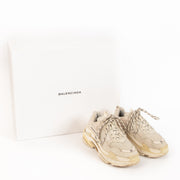 Balenciaga White Triple S Sneakers