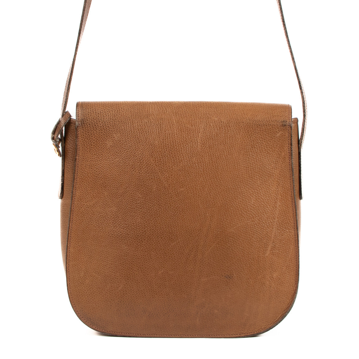 Delvaux Brown Vintage Crossbody Bag