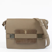 authentic preloved Delvaux Madame Bag in Tourterelle Galuchat on Labellov.com