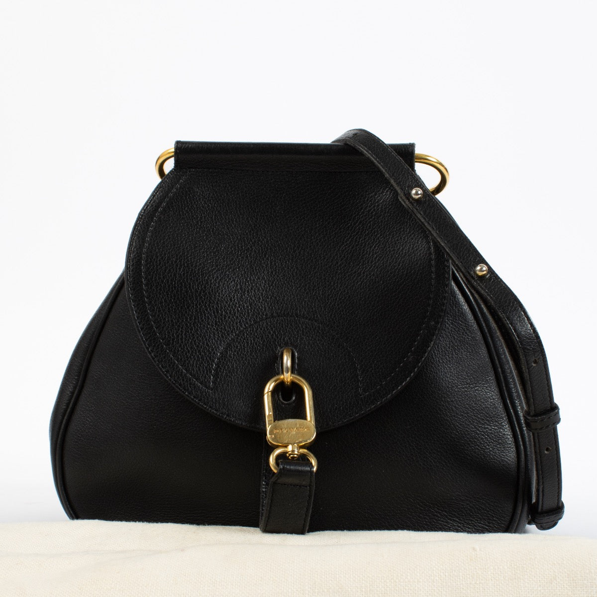 Delvaux Black Cerceau PM