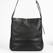 Authentic pre-loved Delvaux Black Leather Crossbody Bag on Labellov.com.