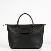 Authentic pre-loved Delvaux Black Vintage Top Handle Bag on Labellov.com