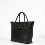 Authentic pre-loved Delvaux Black Vintage Top Handle Bag on Labellov.com