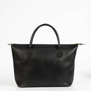 Authentic pre-loved Delvaux Black Vintage Top Handle Bag on Labellov.com