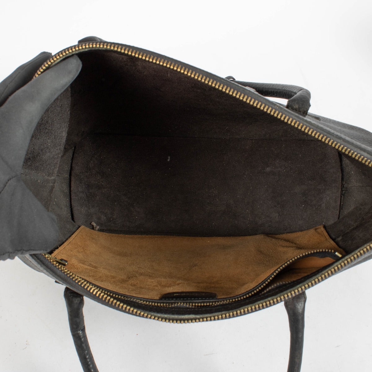 Authentic pre-loved Delvaux Black Vintage Top Handle Bag on Labellov.com