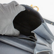 Delvaux Blue Cerceau GM