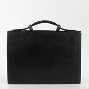 authentic preloved Delvaux Dark Grey Message Briefcase on Labellov.com