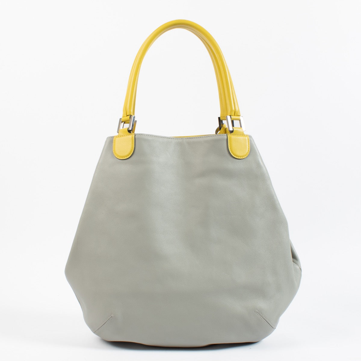Delvaux grey Top handle