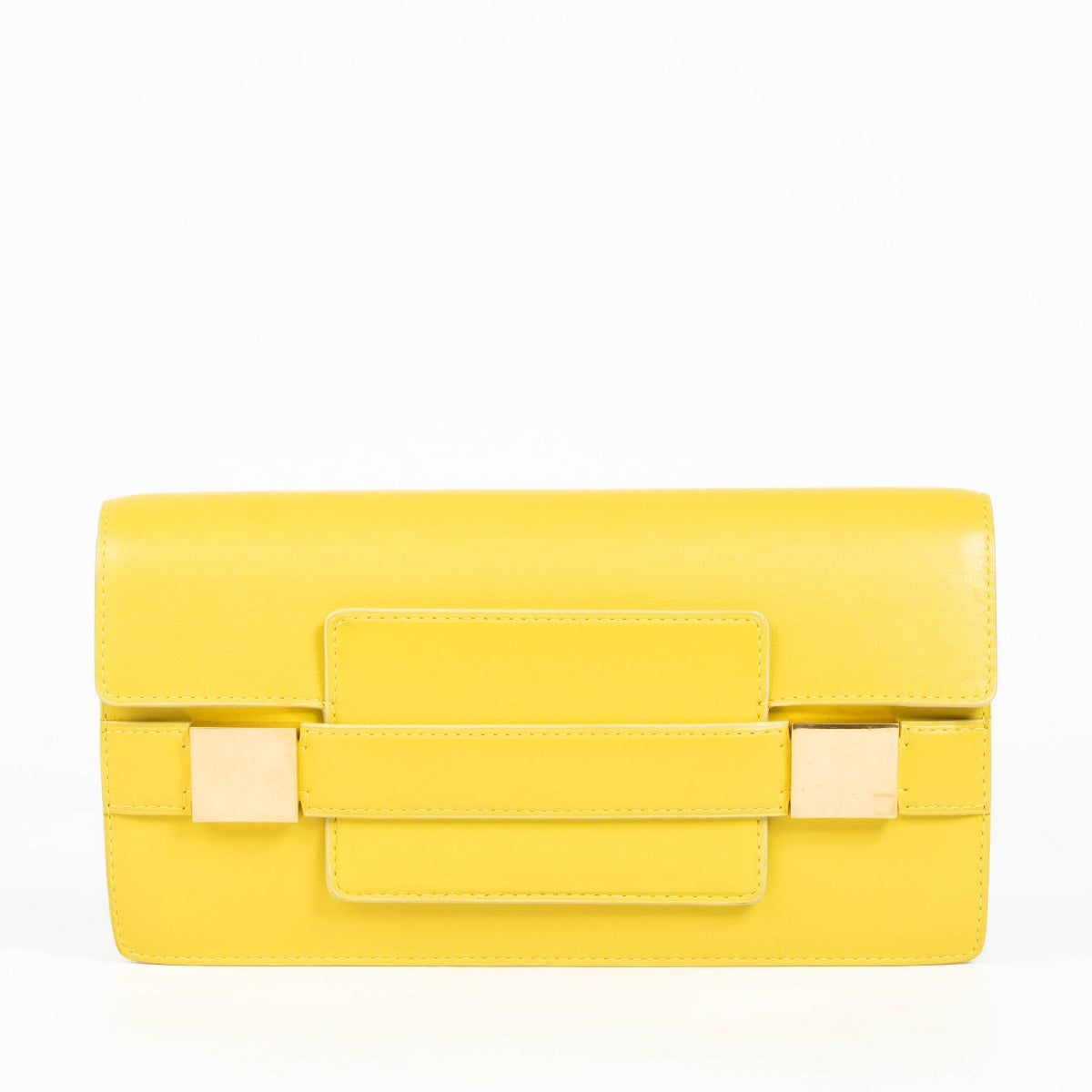 Authentic pre-loved Delvaux Mimosa Polo Madame Pochette Clutch on Labellov.com