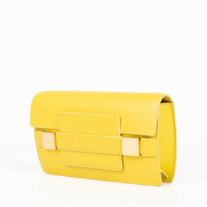 Authentic pre-loved Delvaux Mimosa Polo Madame Pochette Clutch on Labellov.com