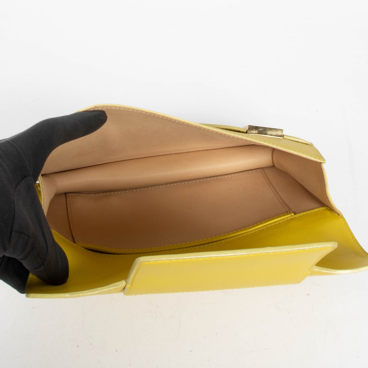 Authentic pre-loved Delvaux Mimosa Polo Madame Pochette Clutch on Labellov.com