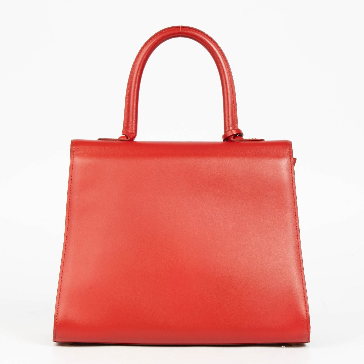 Authentic pre-loved Delvaux Lipstick Red Boxcalf MM Brillant on Labellov.com