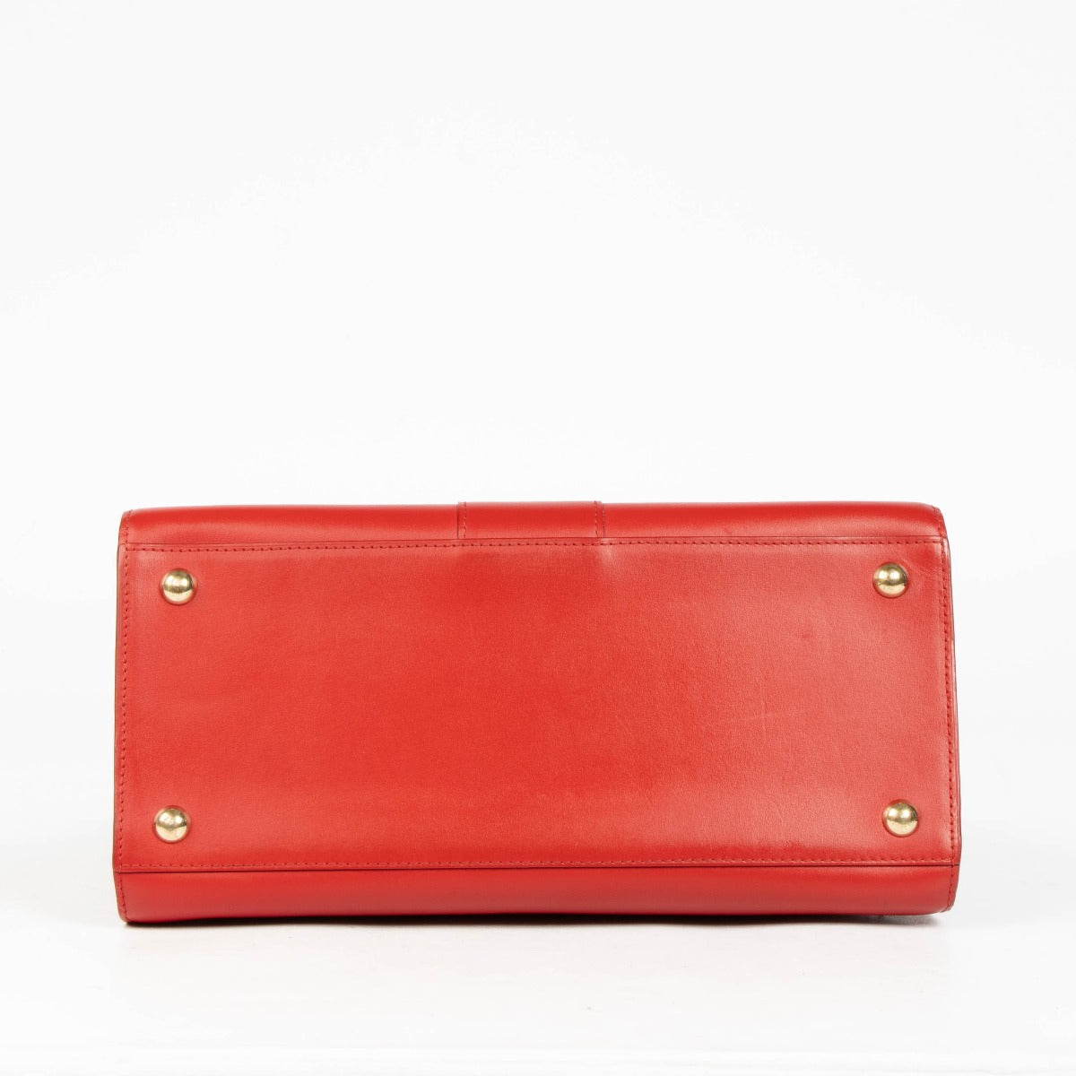 Authentic pre-loved Delvaux Lipstick Red Boxcalf MM Brillant on Labellov.com