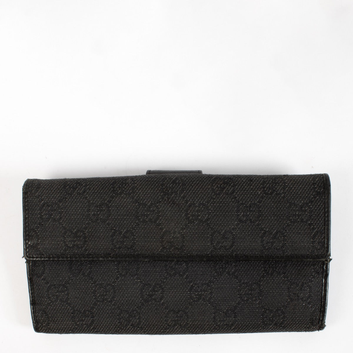 Gucci Monogram Black Wallet