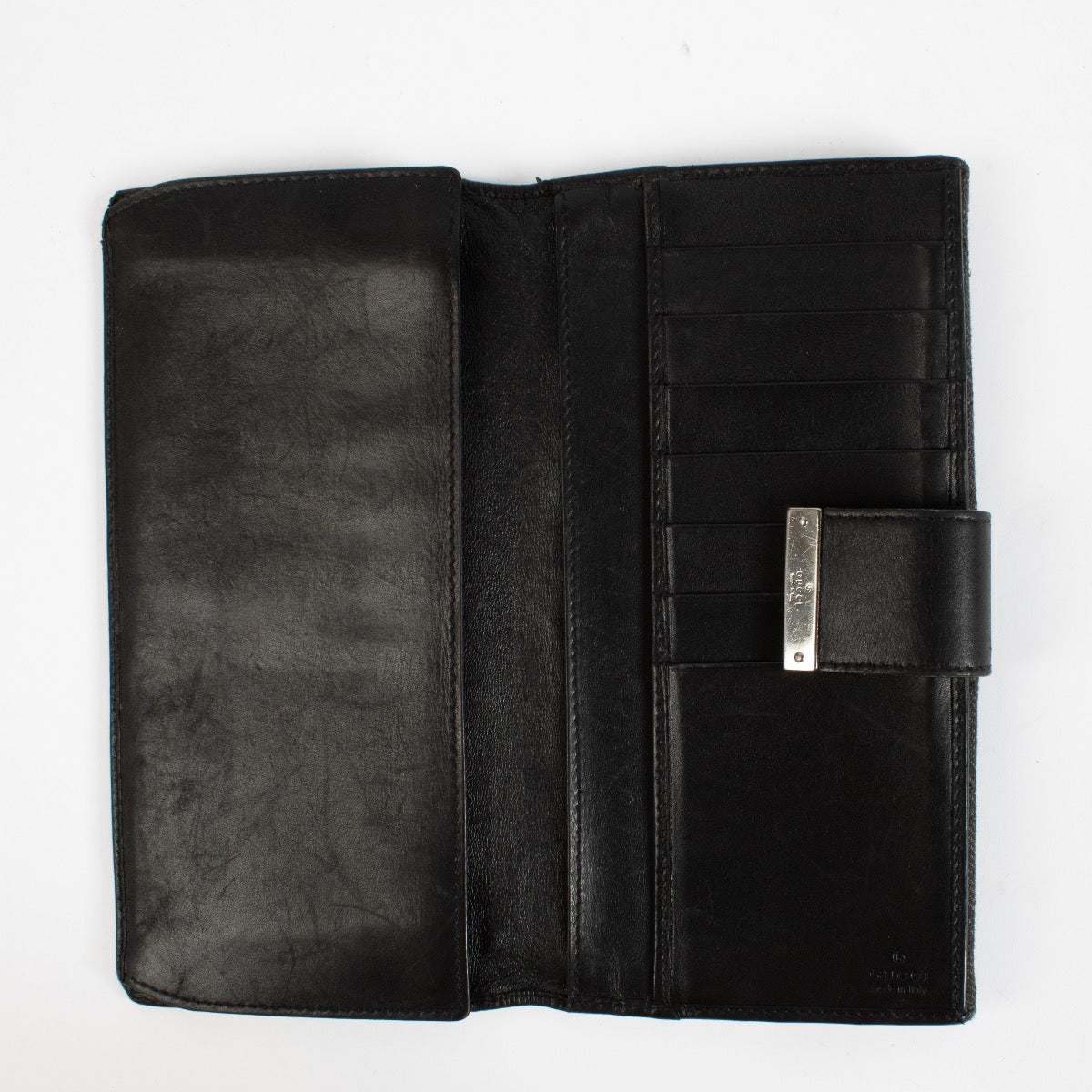 Gucci Monogram Black Wallet