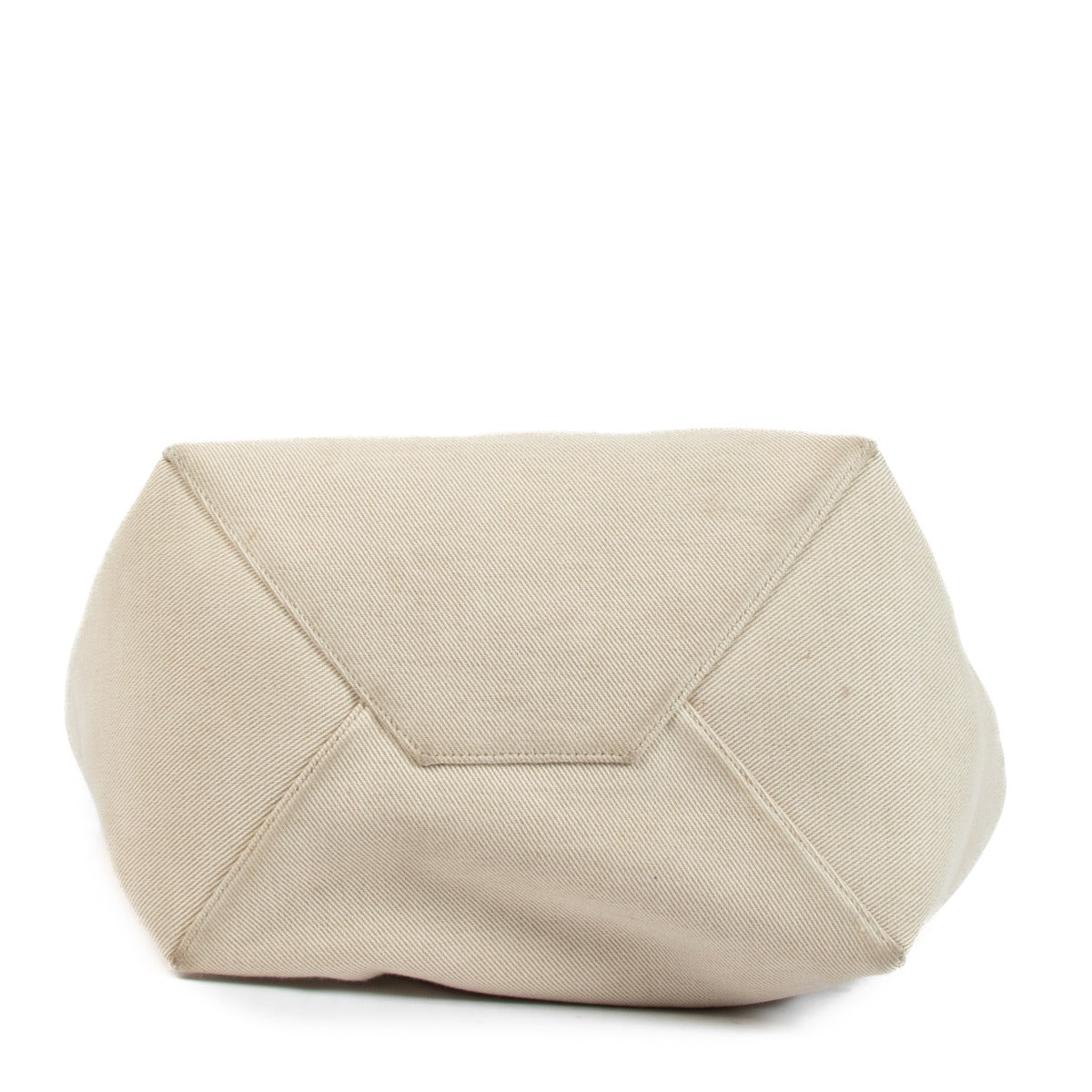 Sac cabas Cabas Phantom en toile beige Celine