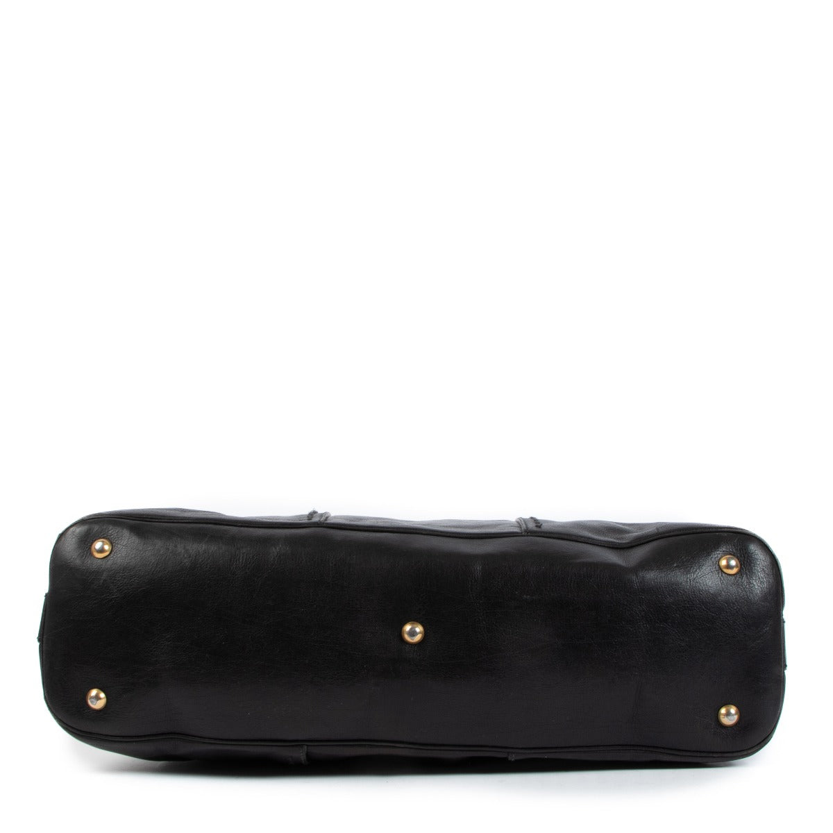 Saint Laurent Zwarte Leren Large Muse Tas