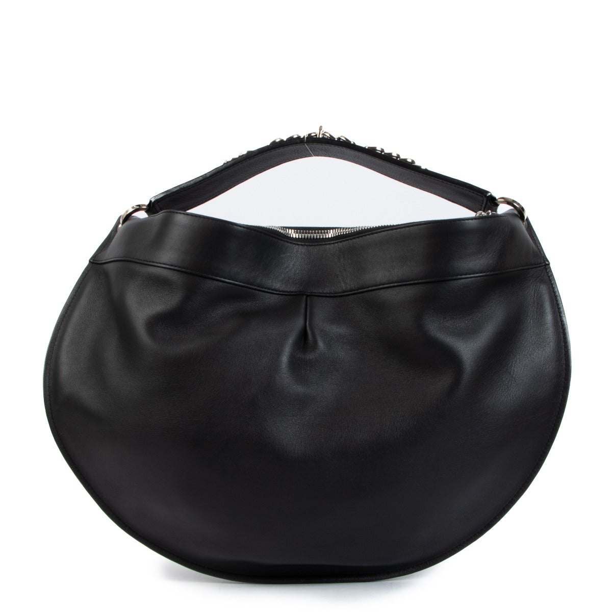 Loewe Fortune Black Leather Hobo Bag