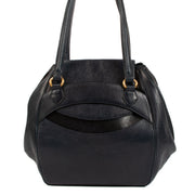 Delvaux Midnight Blue Vintage Shoulder Bag for the best price at Labellov secondhand luxury in Antwerp