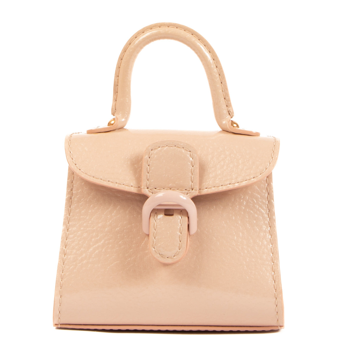 Delvaux Nude Vernis Gel Brillant Bag Charm for the best price at Labellov secondhand luxury