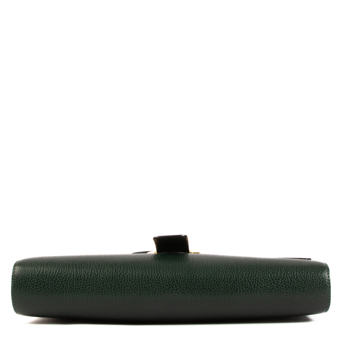Sac bandoulière Delvaux vintage en cuir vert