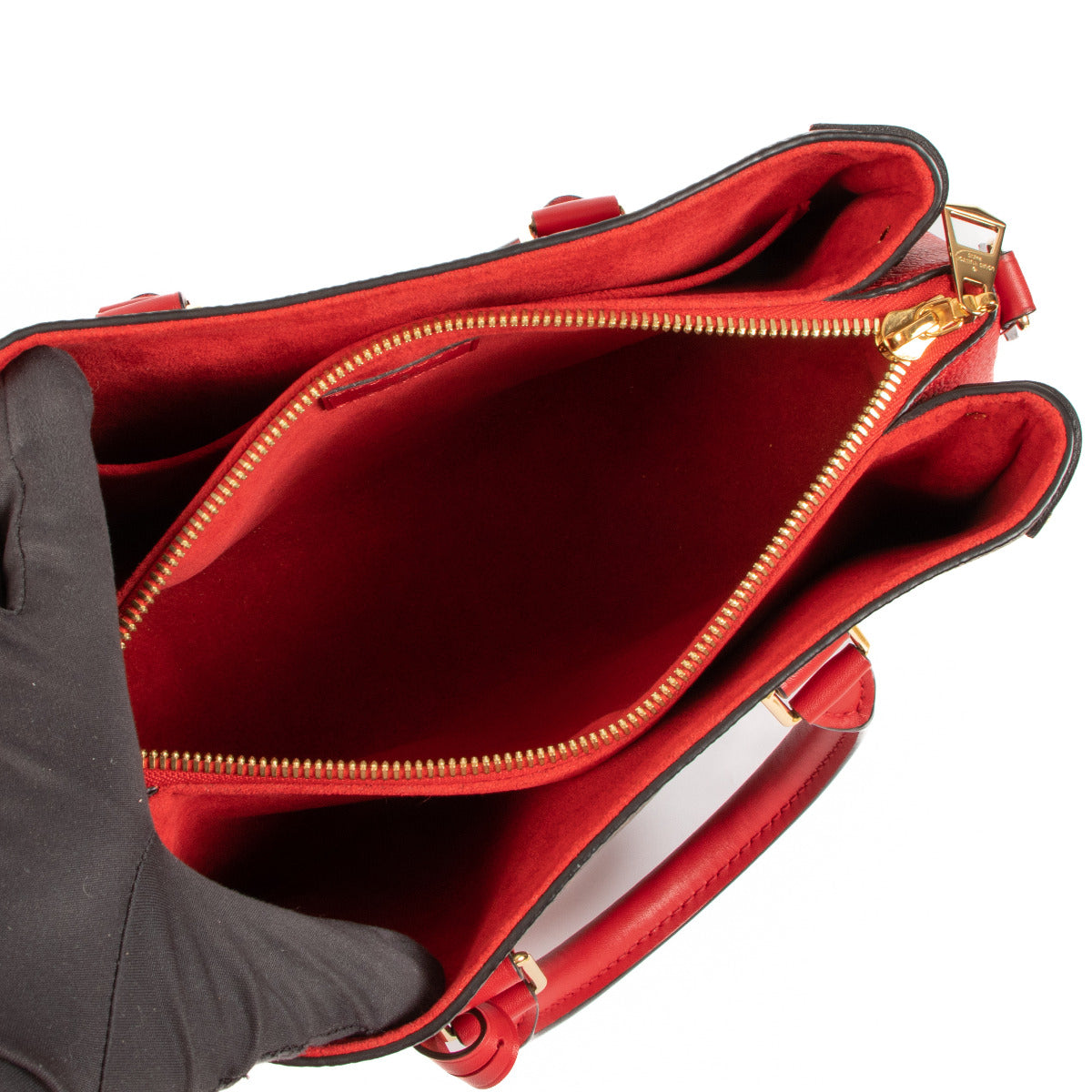 Louis Vuitton Soufflot BB Monogram Red Cerise